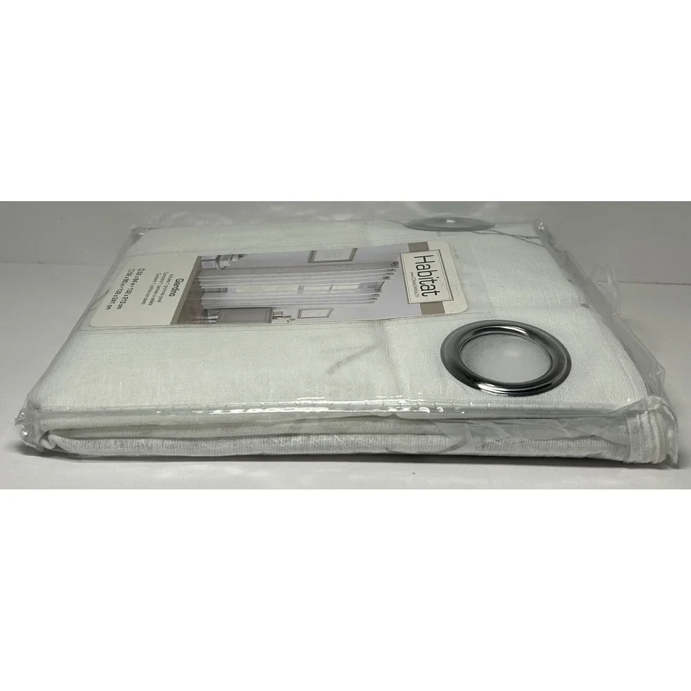 Commonwealth Habitat Embroidered Giardino‎ Cream Sheer Curtain Polyester 52